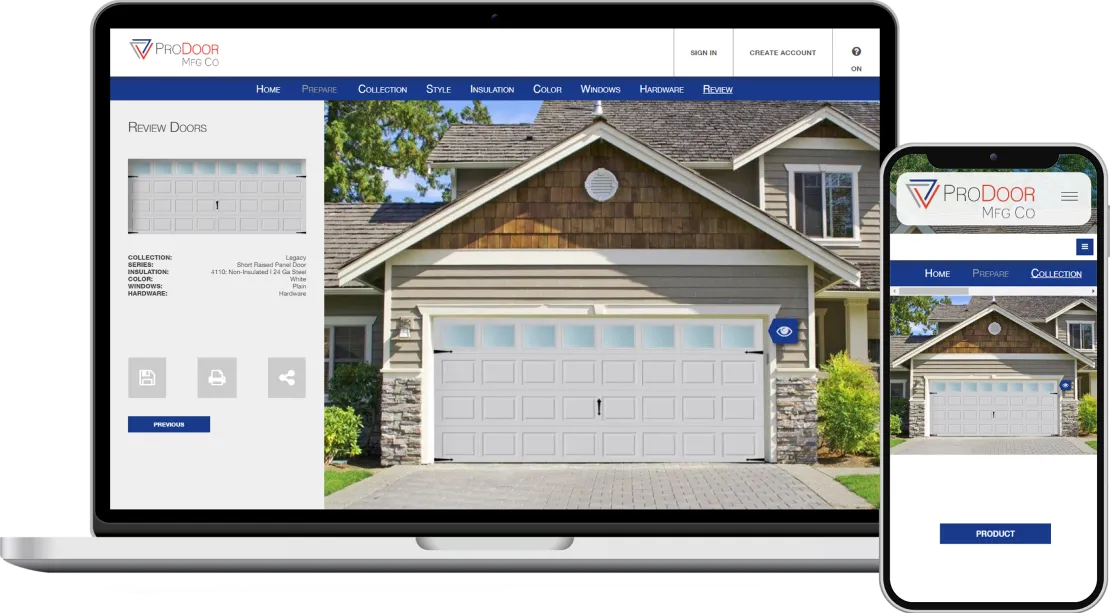 Design &amp; Build <br> Your Garage Door